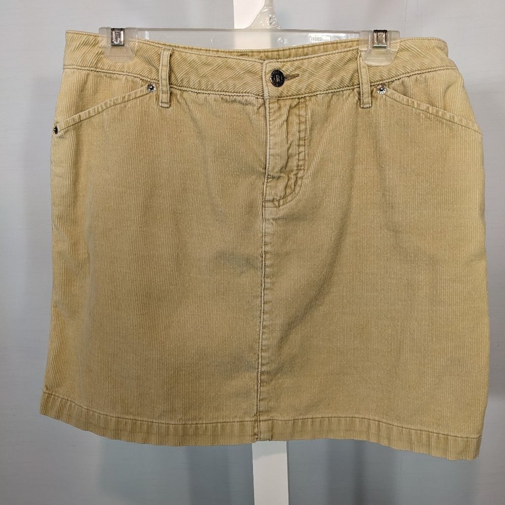 Roots Corduroy Mini Skirt